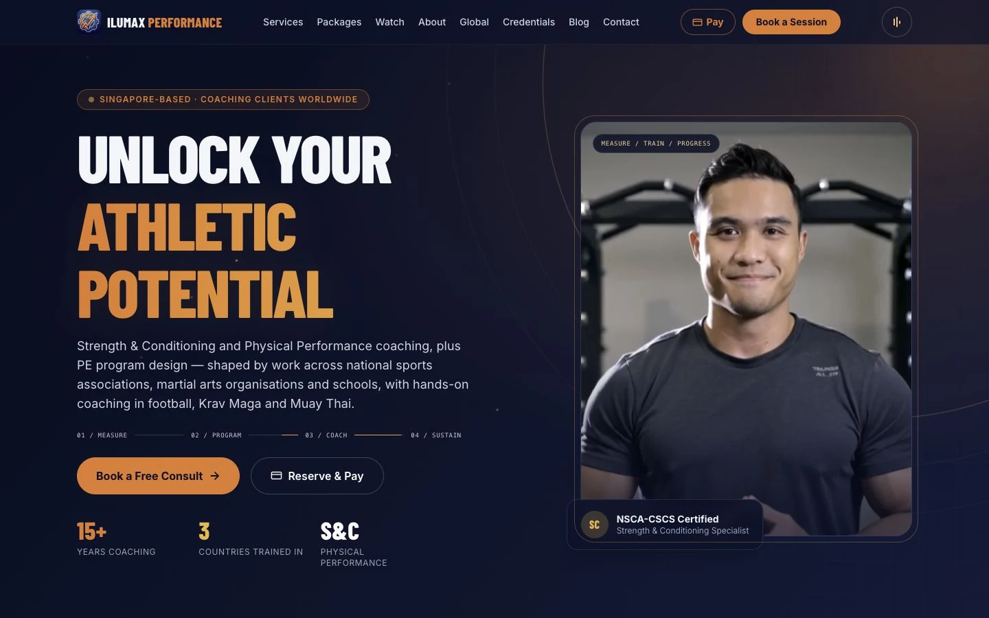 Coaching website